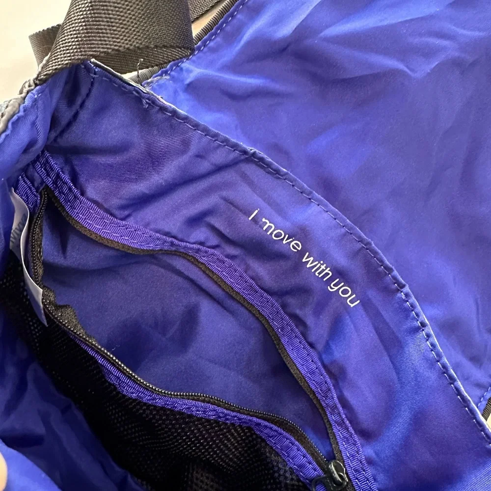 Ivivva By Lululemon Crossbody Bag Fold Over Endless Play Insulated Purple